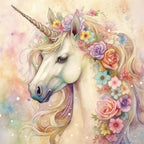 Crafter's Companion Majestic Unicorn 6 x 6 Paper Pad mu-pad6 Mystical Unicorn Artwork