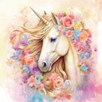 Crafter's Companion Majestic Unicorn 6 x 6 Paper Pad mu-pad6 Unicorn Fantasy Illustration