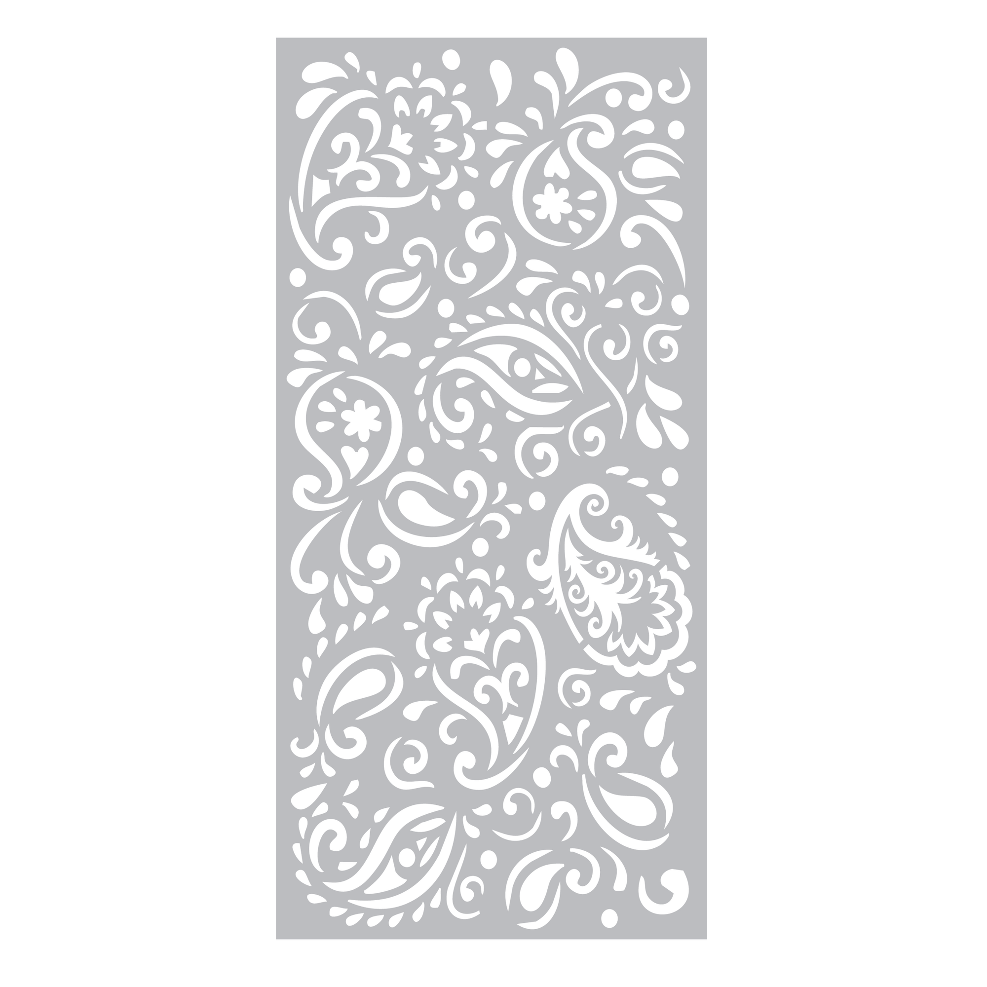 Crafter's Companion Midnight Floral Decorative Stencil Pack ng-mf-sten-dec Detailed Image