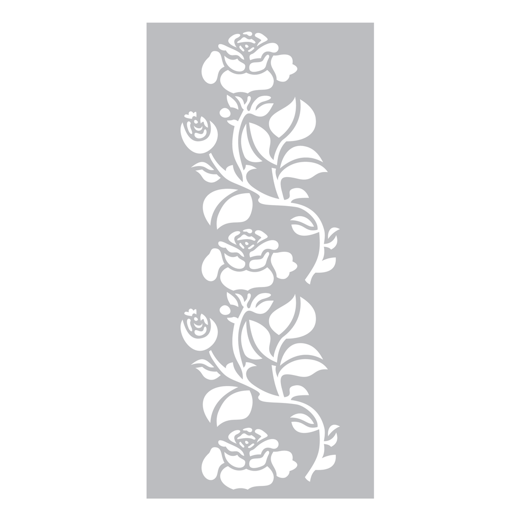Crafter's Companion Midnight Floral Decorative Stencil Pack ng-mf-sten-dec Product View