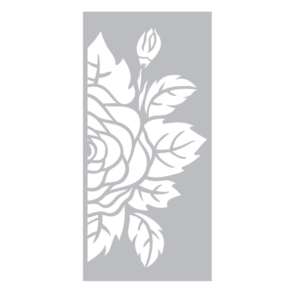 Crafter's Companion Midnight Floral Decorative Stencil Pack ng-mf-sten-dec Rose