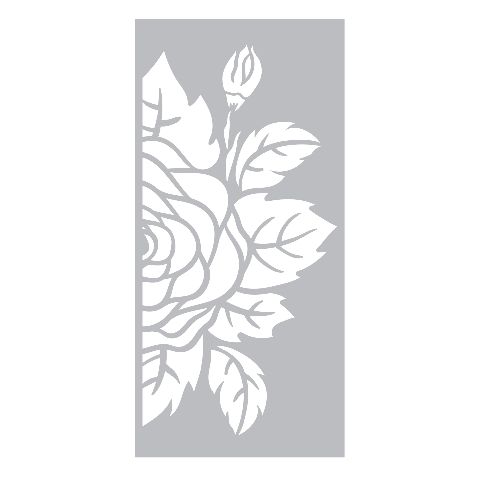 Crafter's Companion Midnight Floral Decorative Stencil Pack ng-mf-sten-dec Rose
