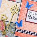 Crafter's Companion Ornate Keys Dies cc-tow-md-ornkey You Make Life Wonderful Card