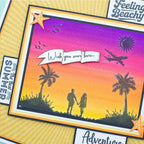 Crafter's Companion Paradise Clear Stamps cc-rv-stp-para The Best Summer Card