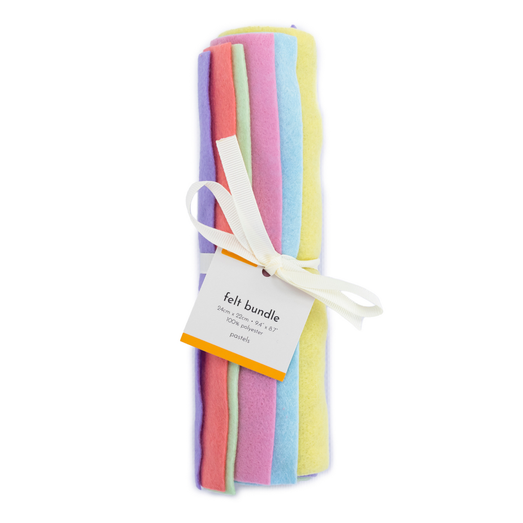 Crafter's Companion Pastels Felt Bundle 6 Pack cc-flt-pas