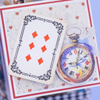 Crafter's Companion Playing Cards Clear Stamps cc-tow-stp-pcar Storybook Card