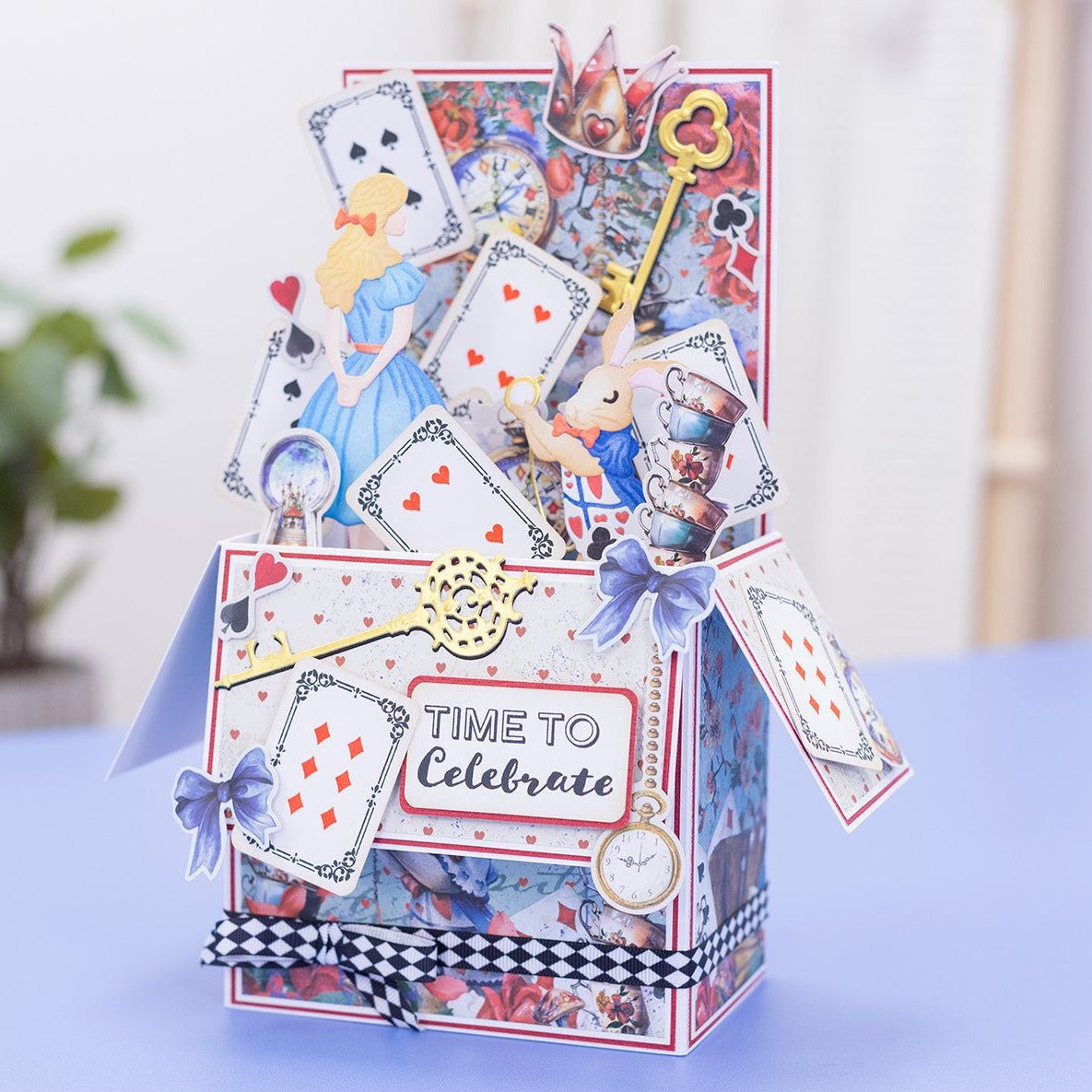 Crafter's Companion Playing Cards Clear Stamps cc-tow-stp-pcar Time To Celebrate Box