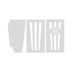Crafter's Companion Popcorn Treat Box Stencil And Dies vc-sten-pctb Alternate Image