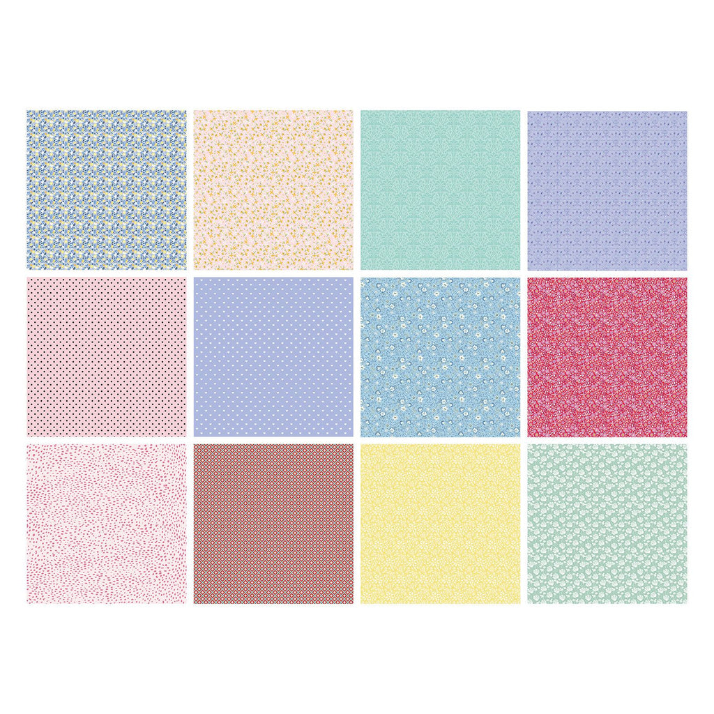 Crafter's Companion Pretty Prints 6 x 6 Paper Pad cc-pad6-prepr Swatch Images