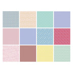 Crafter's Companion Pretty Prints 6 x 6 Paper Pad cc-pad6-prepr Swatch Images