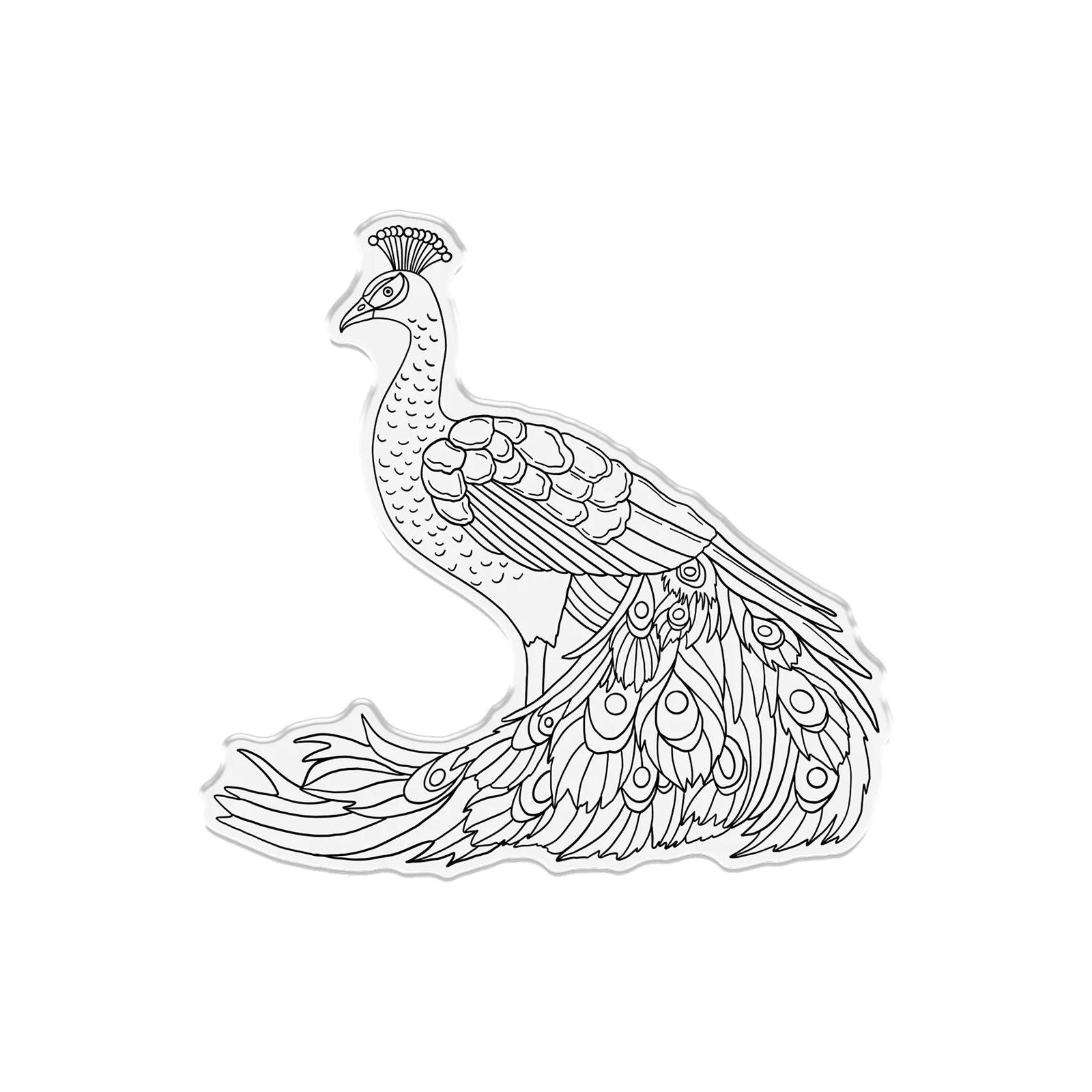 Crafter's Companion Proud Peacock Stamp And Die Set gp-std-prpe Product Image