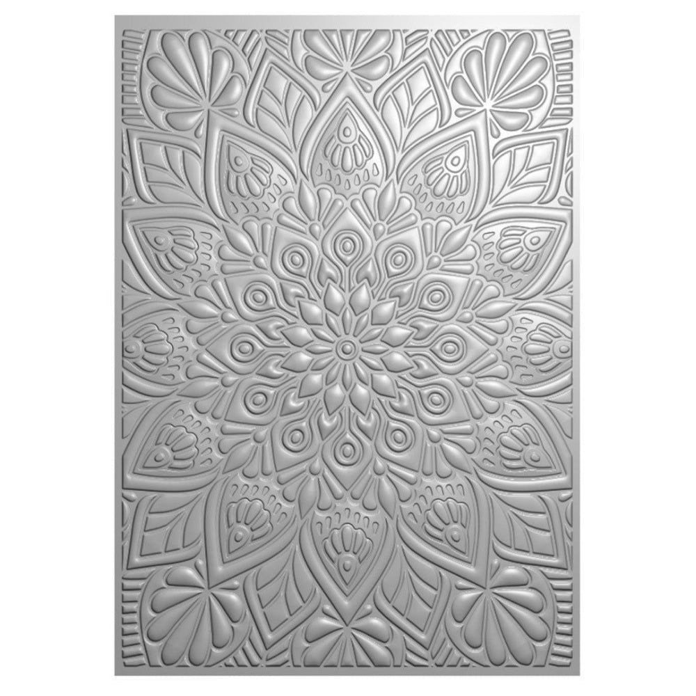 Crafter's Companion Radiant Mandala 3D Embossing Folder cc-3d-ef5-rama