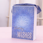 Crafter's Companion Radiant Mandala 3D Embossing Folder cc-3d-ef5-rama Birthday Wishes Card