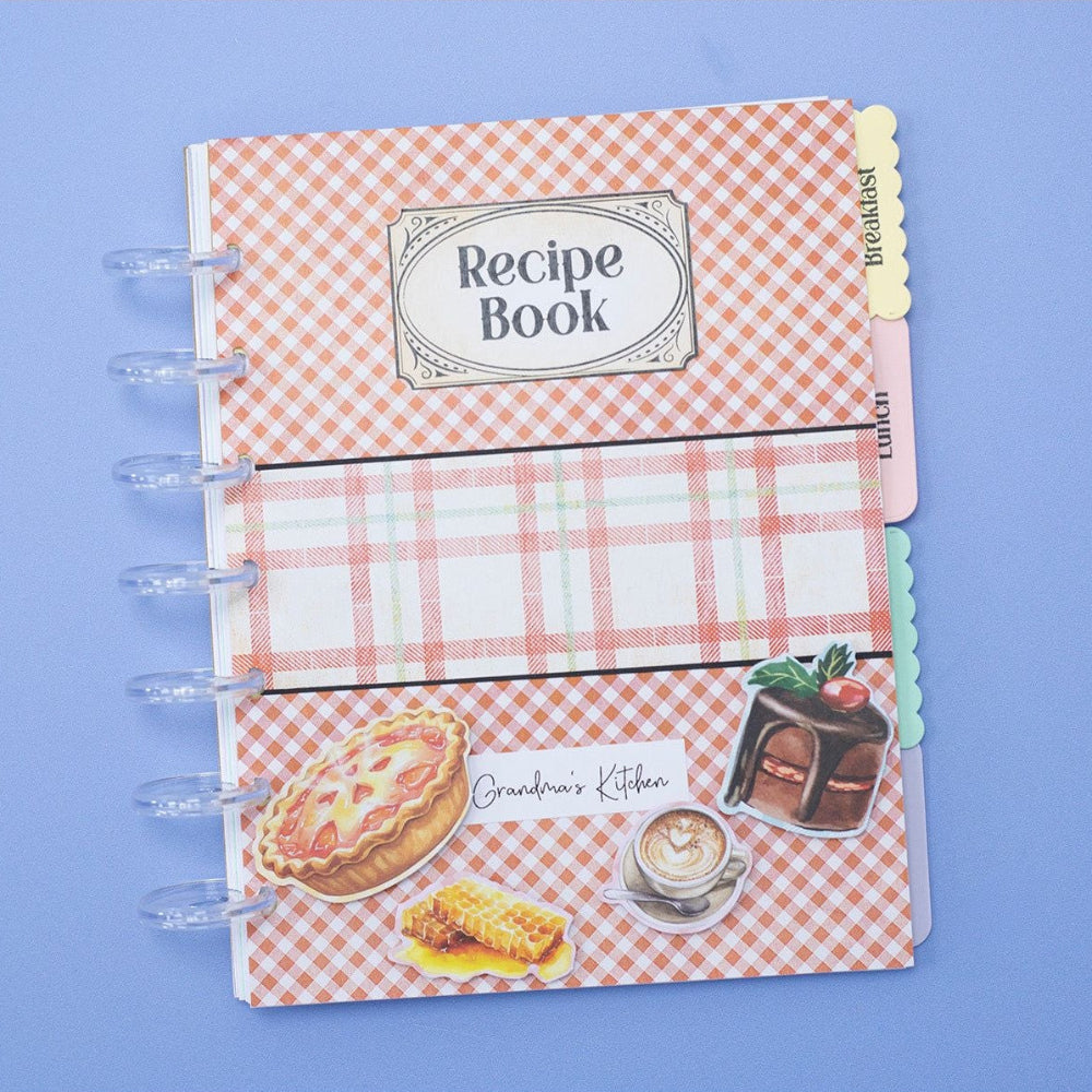 Crafter's Companion Recipe Book Topper And 6 x 6 Paper Pad cc-rb-top6 Grandma's Kitchen