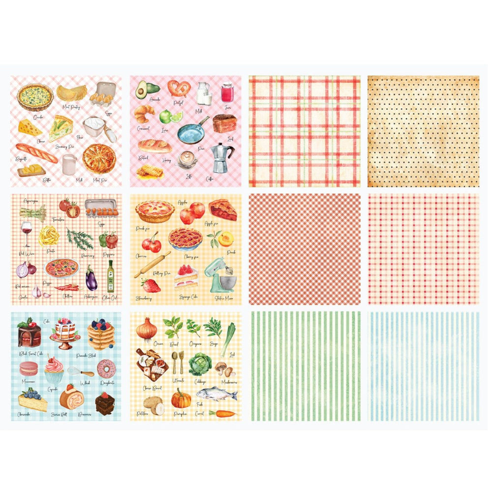 Crafter's Companion Recipe Book Topper And 6 x 6 Paper Pad cc-rb-top6 Kitchen Designs