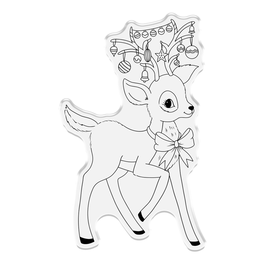 Crafter's Companion Reindeer Clear Stamp And Die cc-rc-std-der Product Image
