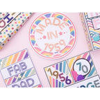 Crafter's Companion Retro Numbers Dies cc-md-retro-num Fathers Day Card