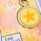 Crafter's Companion Rose Tint Illusion Powders cc-ilp-roti Let's Celebrate Star Medal Card