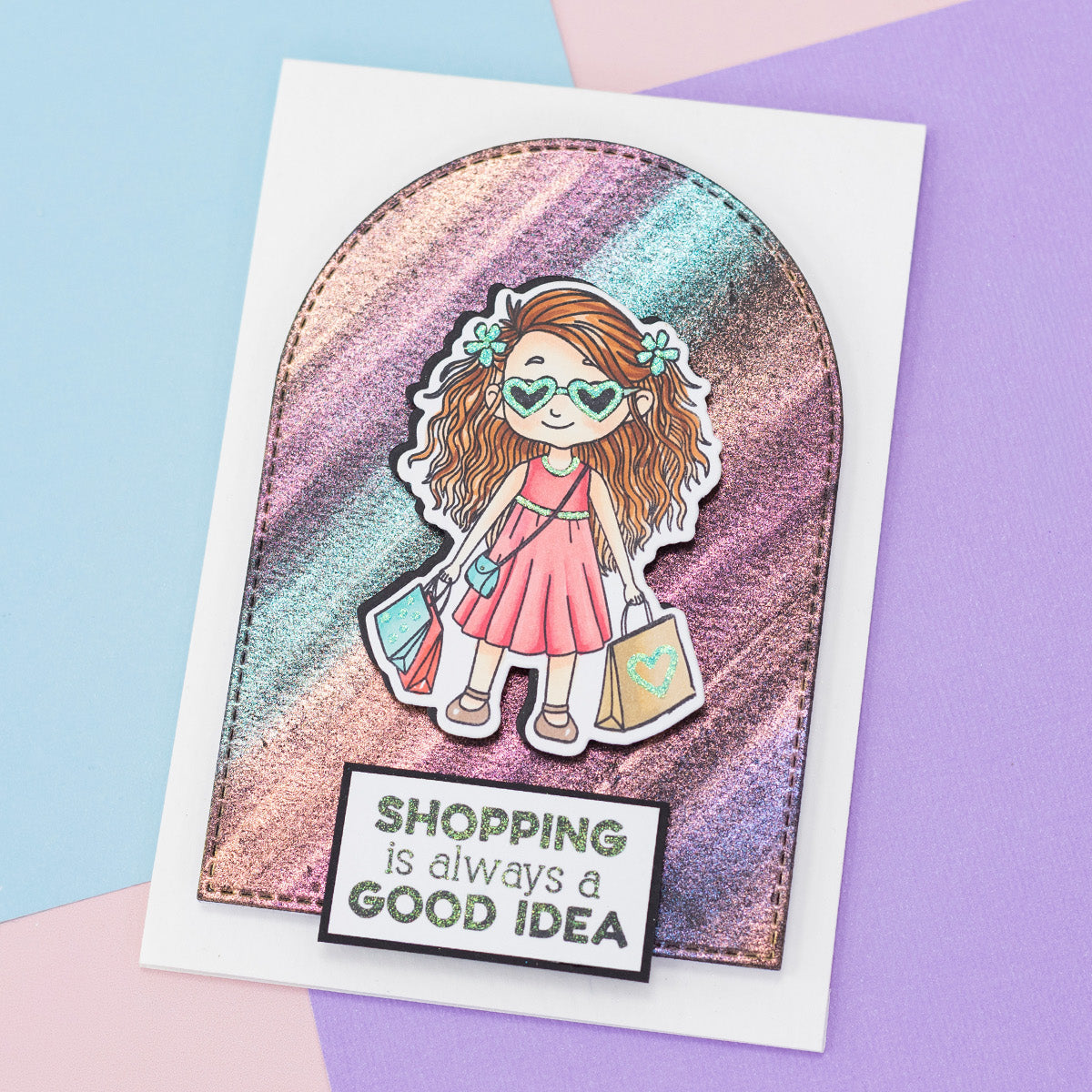 Crafter's Companion Rose Tint Illusion Powders cc-ilp-roti Shopping is always a good idea card