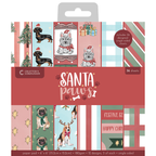 Crafter's Companion Santa Paws 6 x 6 Paper Pad cc-sp-pad6