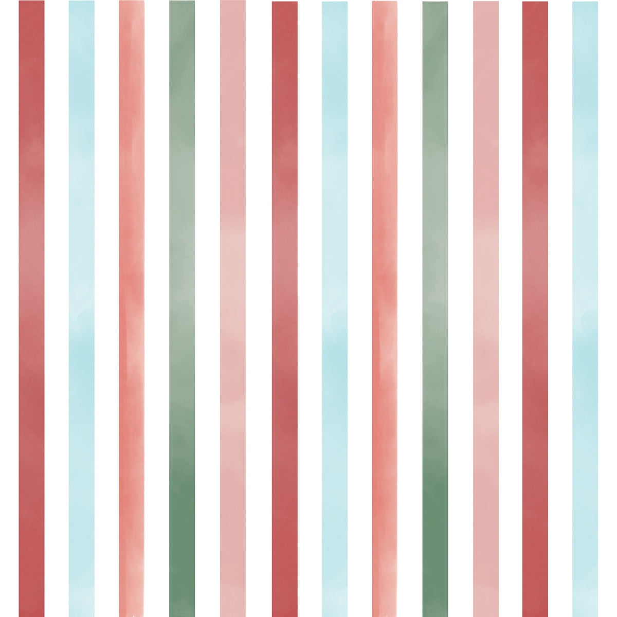 Crafter's Companion Santa Paws 6 x 6 Paper Pad cc-sp-pad6 Christmas Stripes Design