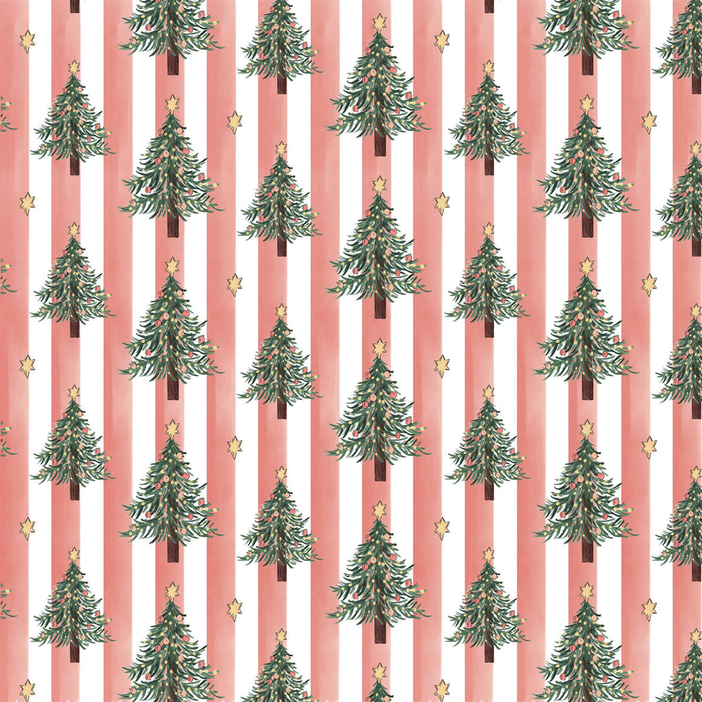 Crafter's Companion Santa Paws 6 x 6 Paper Pad cc-sp-pad6 Christmas Trees