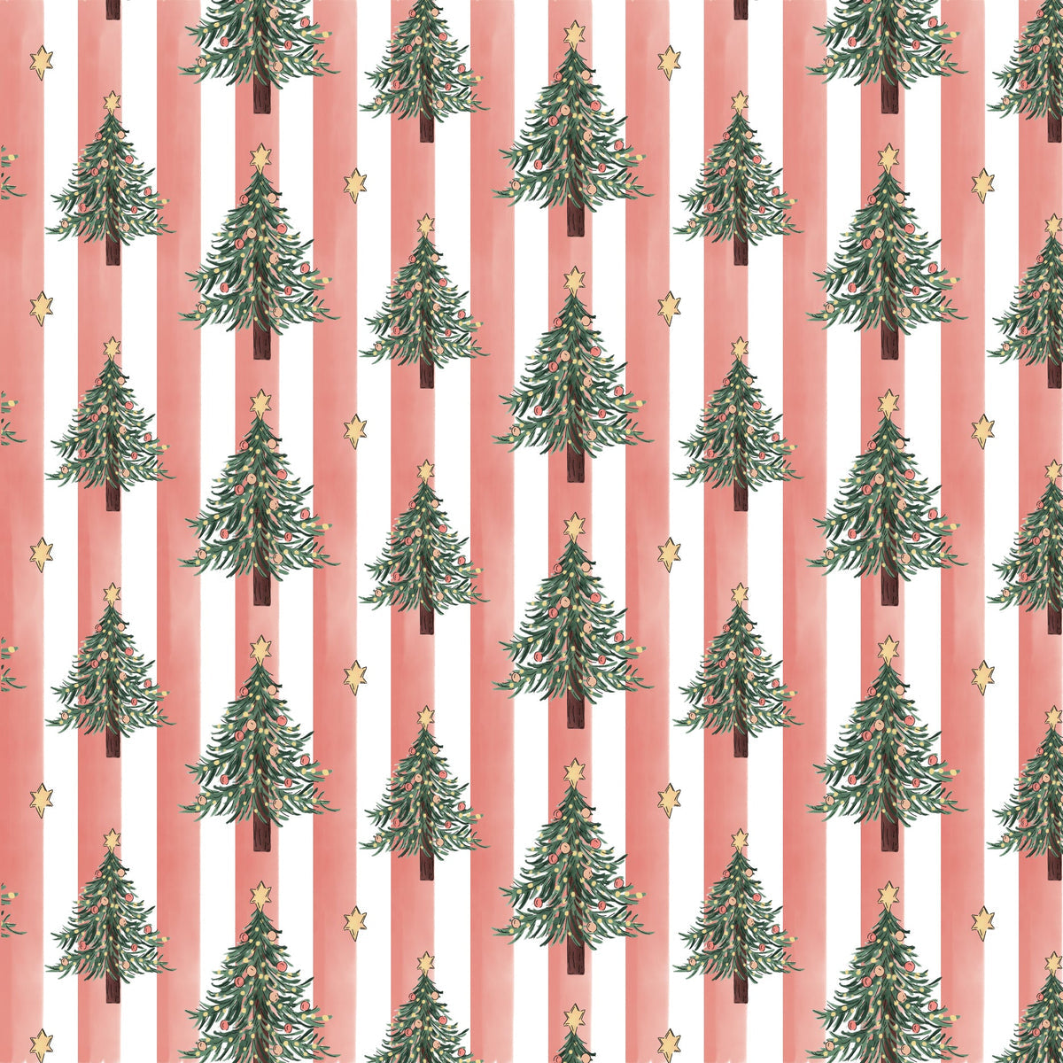 Crafter's Companion Santa Paws 6 x 6 Paper Pad cc-sp-pad6 Christmas Trees