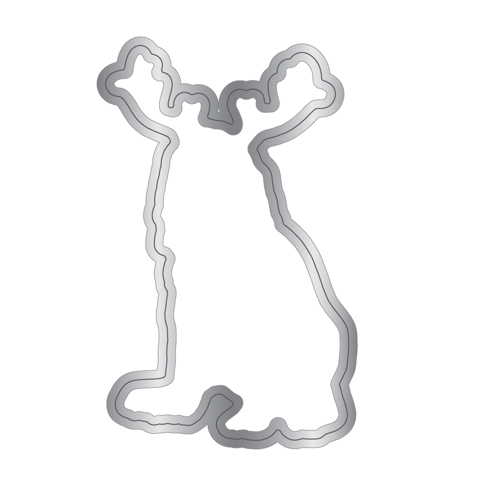 Crafter's Companion Santa Paws Beagle Clear Stamp And Die cc-sp-std-bea Detailed Image