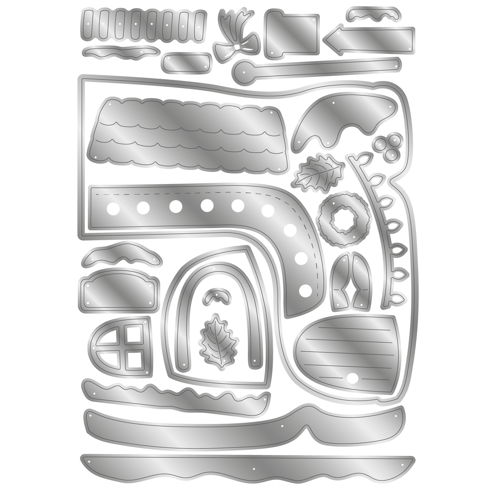 Crafter's Companion Santa's Boot Clear Stamps And Dies cc-std-sbot Product Image