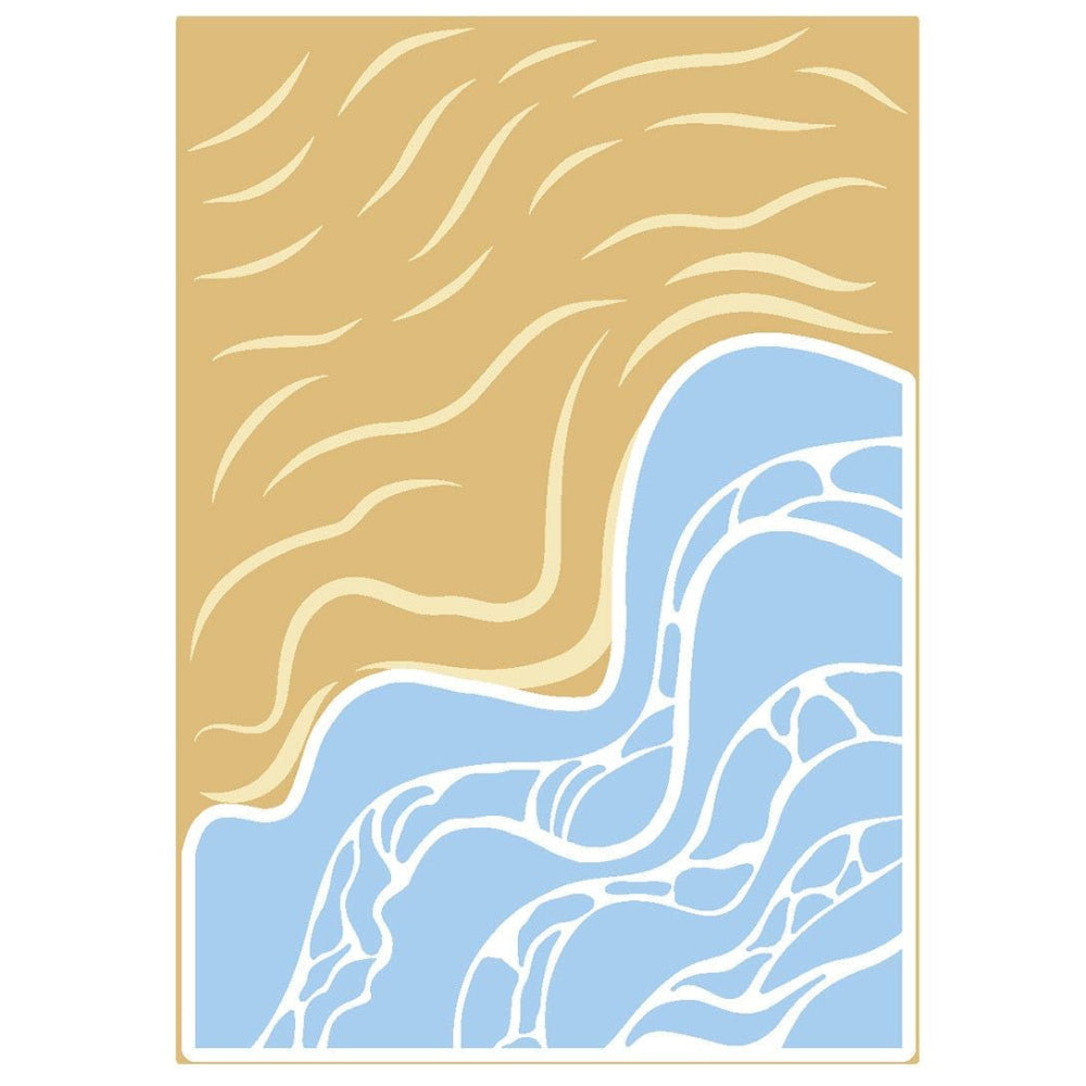 Crafter's Companion Sea And Sand Stencils cc-rv-sten-sesa