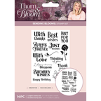 Crafter's Companion Sending Blooms Clear Stamps ss-tb-ca-st-sebl