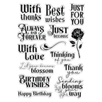 Crafter's Companion Sending Blooms Clear Stamps ss-tb-ca-st-sebl Product Image