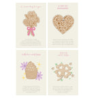 Crafter's Companion Shaped Hug Token Clear Stamps And Dies cc-std-hug-tok
