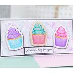 Crafter's Companion Shaped Hug Token Clear Stamps And Dies cc-std-hug-tok A Warm Hug For You Card