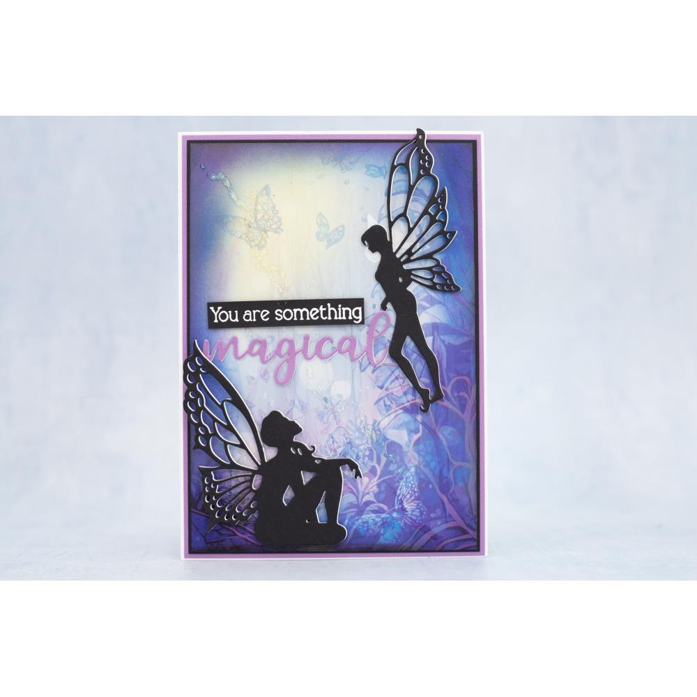 Crafter's Companion Silhouette Pixies Dies ss-fg-md-silpi You Are Magical Card