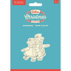 Crafter's Companion Snowpeople Clear Stamp And Die cc-rc-std-spe