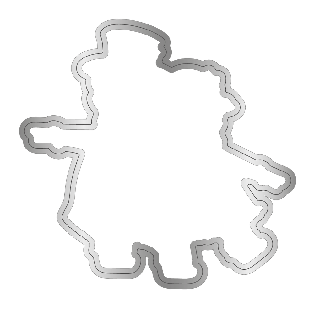 Crafter's Companion Snowpeople Clear Stamp And Die cc-rc-std-spe Detailed Image