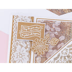 Crafter's Companion Something To Say Clear Stamps ss-al-stp-sts May The Years Ahead Be Filled With Happiness Card