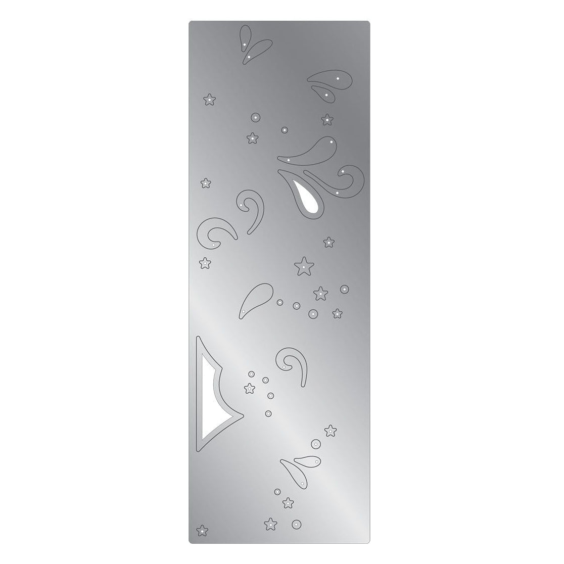 Crafter's Companion Stars And Swirls Metal Die And Foil Rub Ons cc-foiltr6-md-ss Detailed Product Image