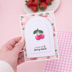 Crafter's Companion Sweet Wishes Clear Stamps ng-bb-stp-swwi I Love You Berry Much Card