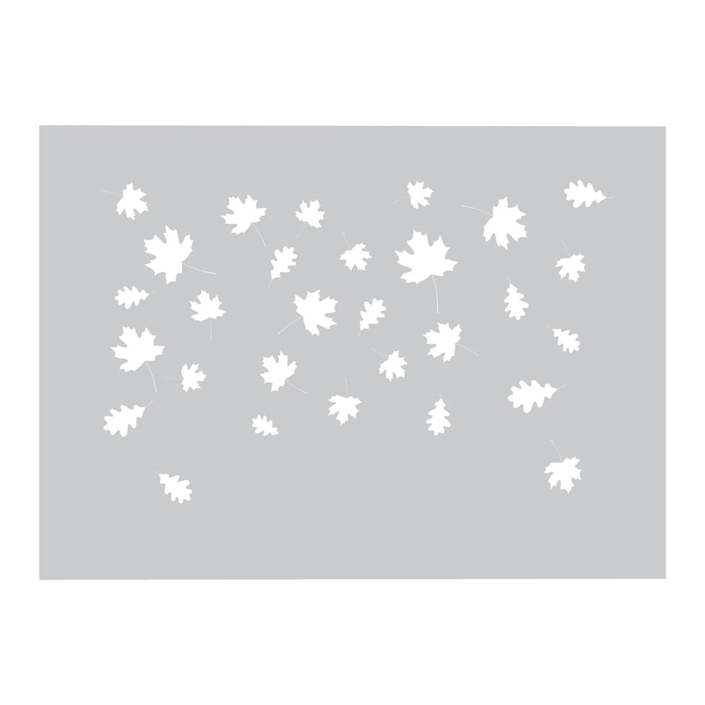 Crafter's Companion Swing Into Happiness Stamps Dies And Stencils Set cc-md-sten-swha Leaf Design