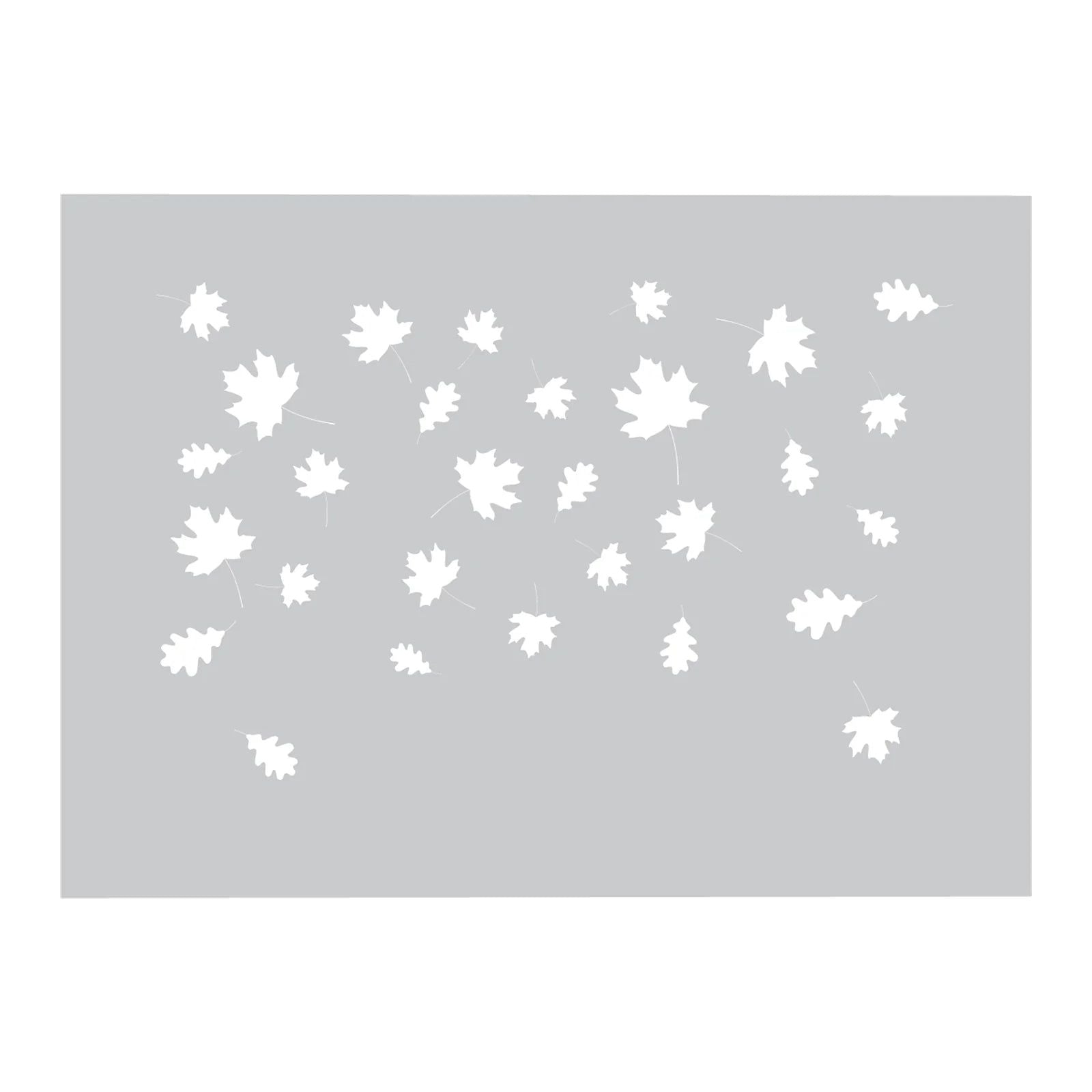 Crafter's Companion Swing Into Happiness Stamps Dies And Stencils Set cc-md-sten-swha Leaf Design