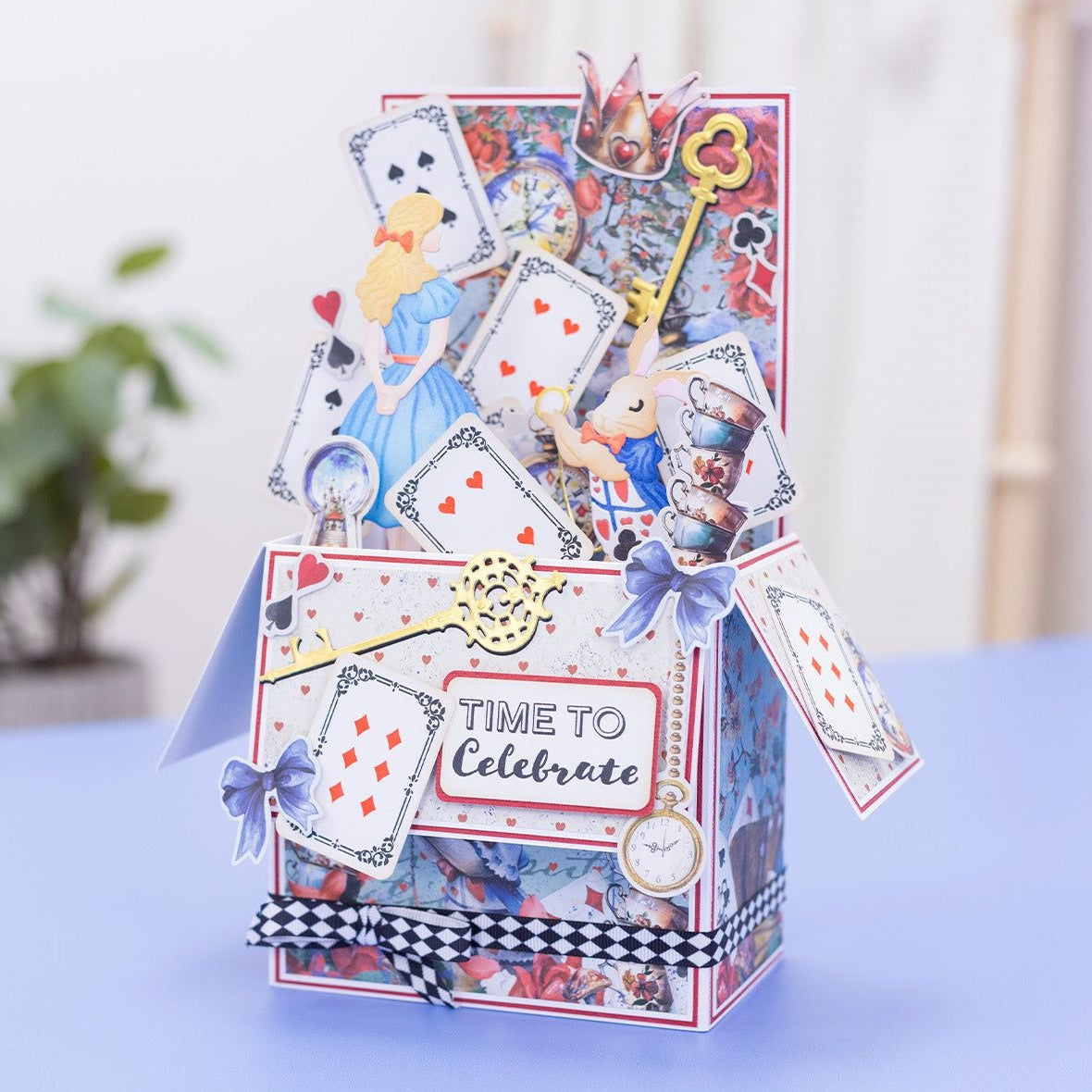 Crafter's Companion Tales Of Wonderland Ephemera cc-tow-eph Time To Celebrate Box