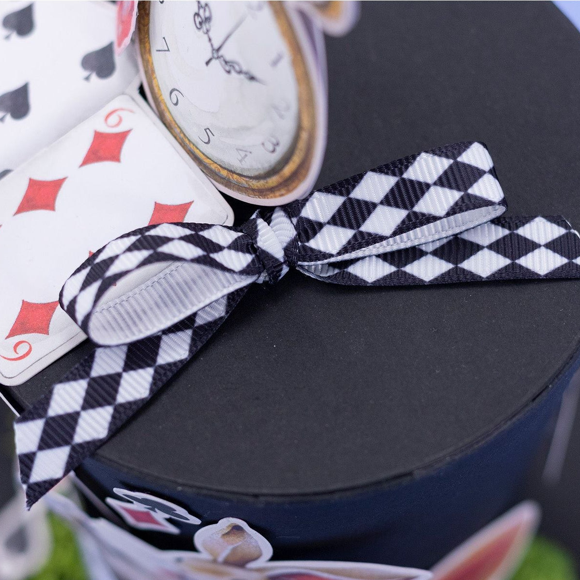 Crafter's Companion Tales Of Wonderland Harlequin Ribbon cc-tow-rib Storybook Box