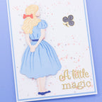 Crafter's Companion Tales Of Wonderland Sentiments Clear Stamps cc-tow-stp-sent A Little Magic Card