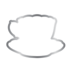 Crafter's Companion Teacup And Saucer Clear Stamps And Dies ss-tga-std-tsa Detailed Image