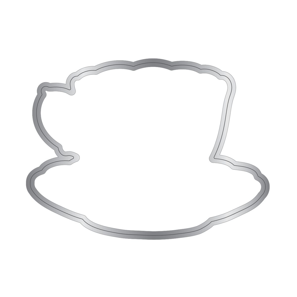 Crafter's Companion Teacup And Saucer Clear Stamps And Dies ss-tga-std-tsa Detailed Image