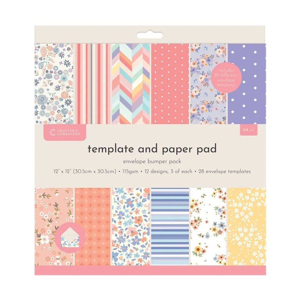 Crafter's Companion Template And Paper Envelope Bumper Pack cc-temp-pap-envbump