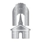 Crafter's Companion The Wedding Chapel Stamp And Dies vv-std-twc Detailed View