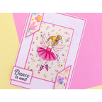 Crafter’s Companion Too Much Sass Sentiments Clear Stamps cc-ca-st-tmss Ballerina Card